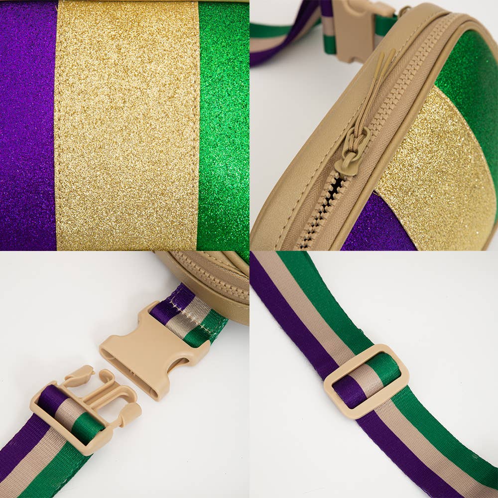 Mardi Gras Belt Bag