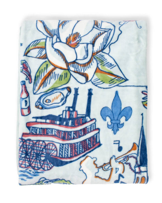 Coastal Louisiana Throw