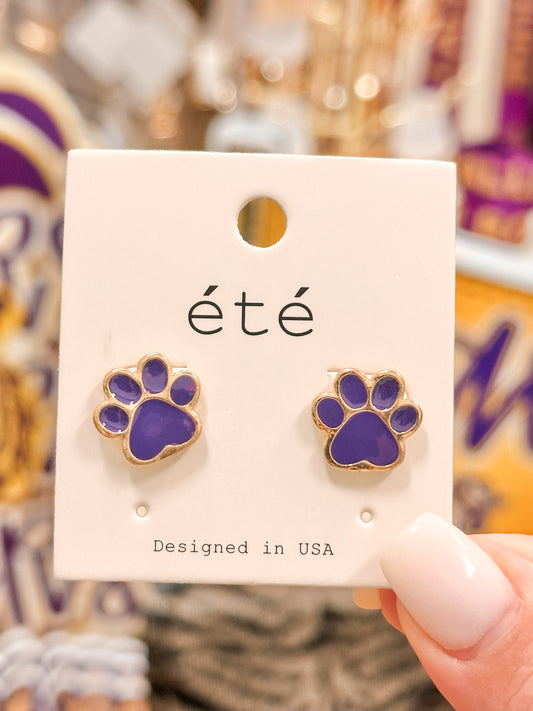 Tiger Paw Earrings