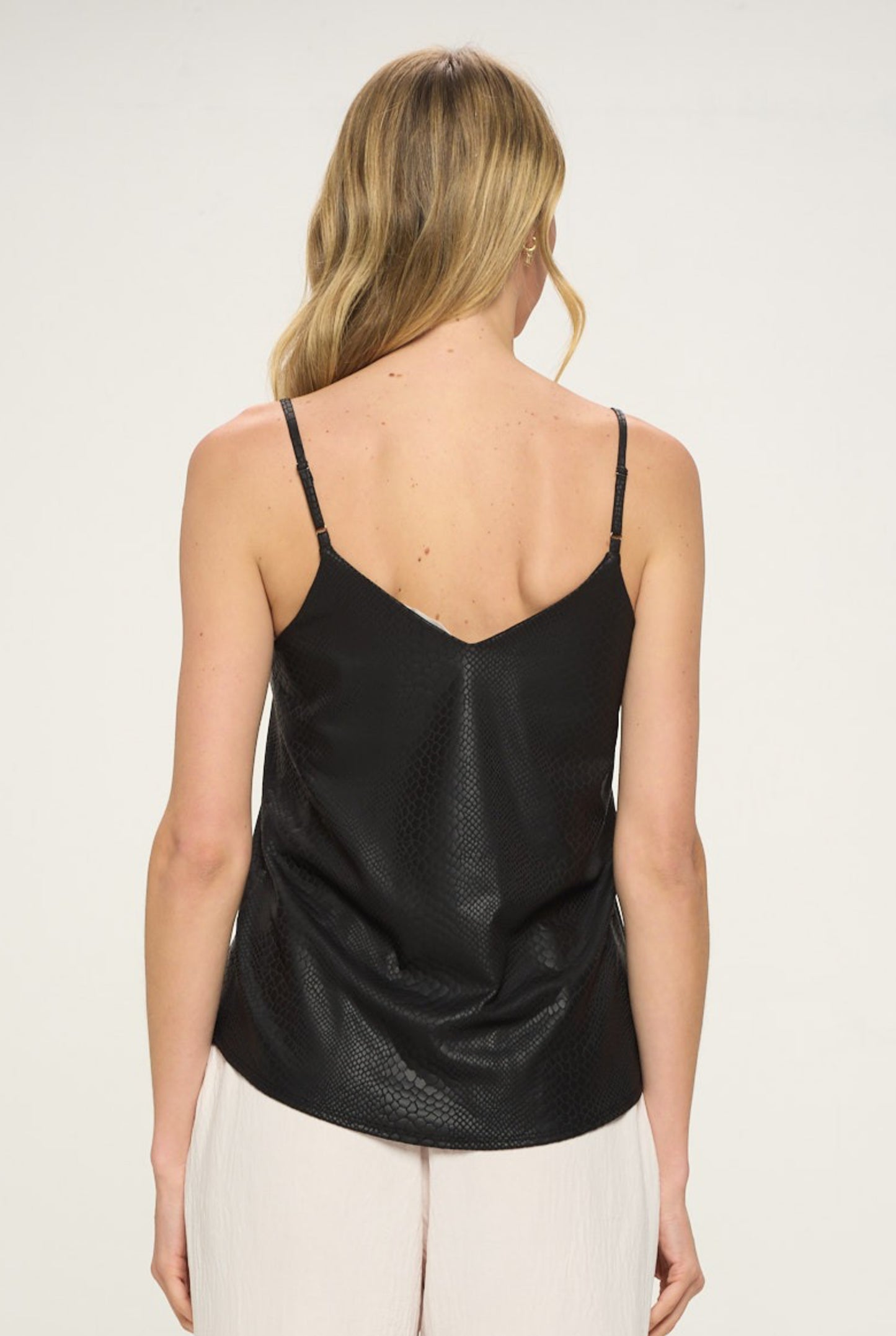 Snake Skin Embossed Tank