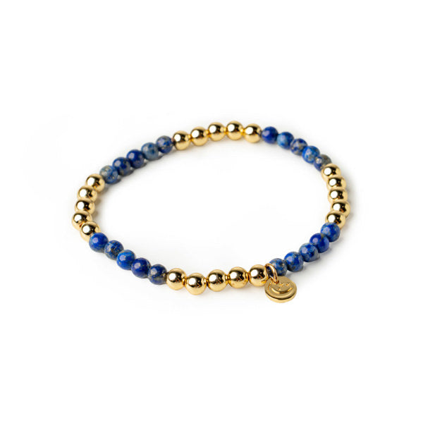 Soul Stacks Lapis Bracelet Bar Terra Stone Collection (BLUE)