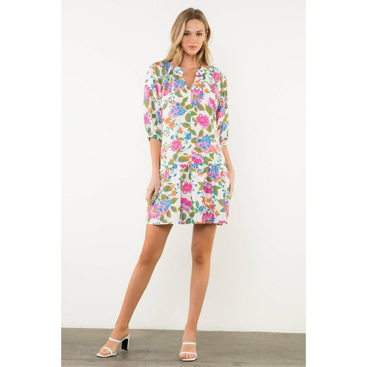 Confetti Bloom Floral Dress
