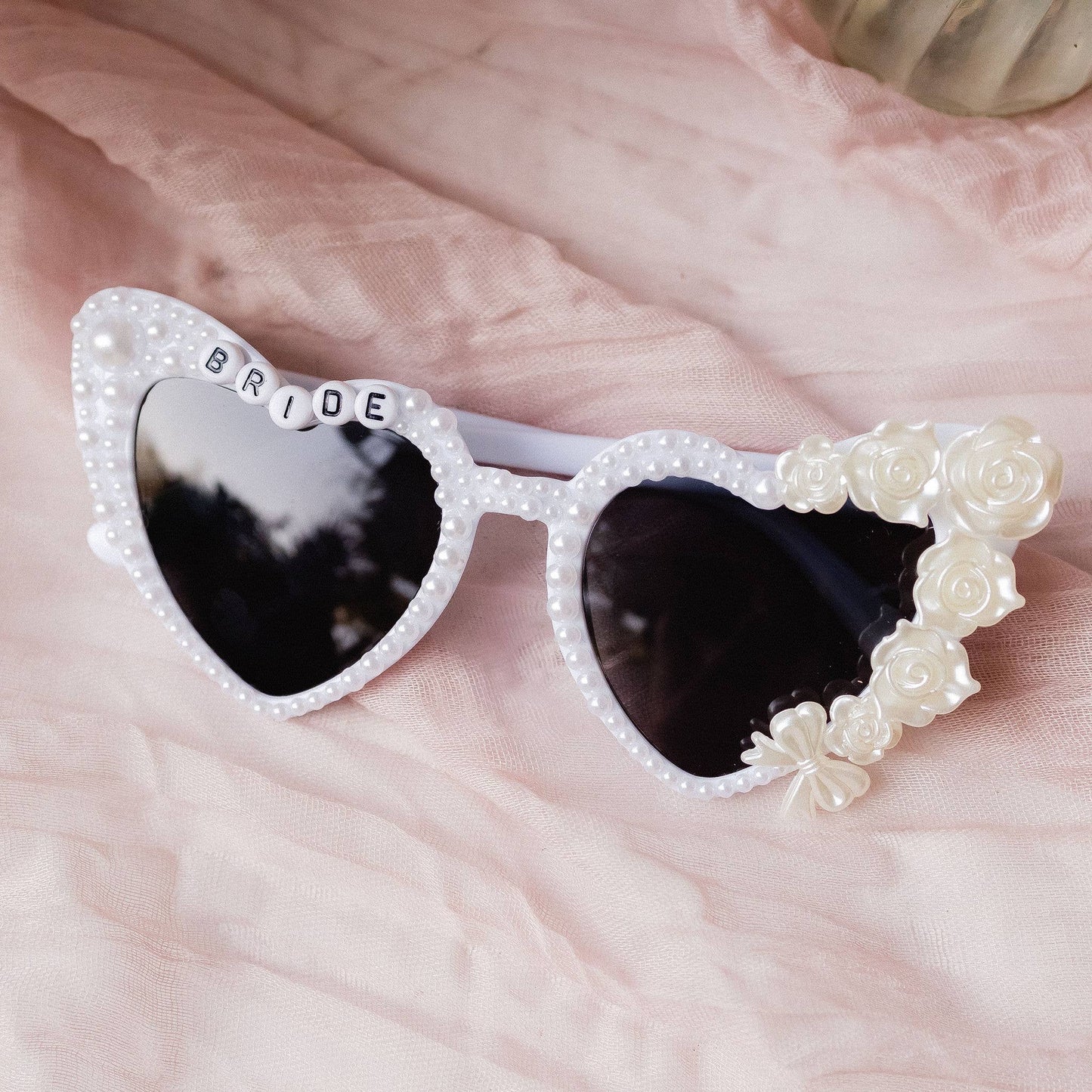 "Chloe" Bride Embellished Wedding Sunglasses