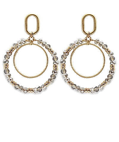 Hoops of Glam Earrings