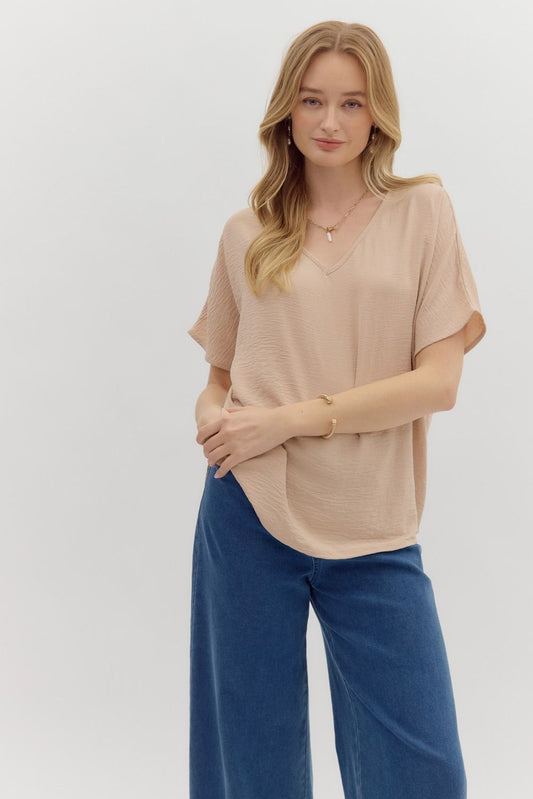 The Classic V-Neck Top