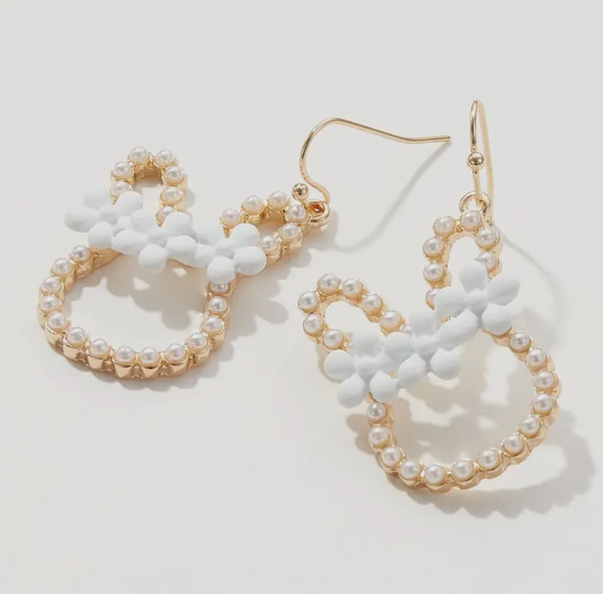 Pearl Bunny Earrings