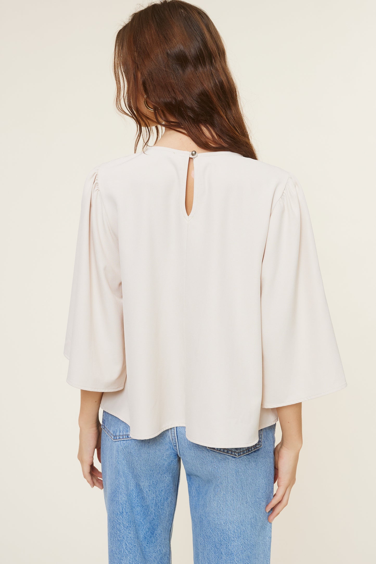 Flowy Sleeve Blouse