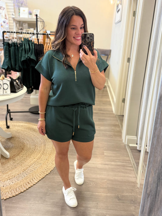 The Luxe Zip Lounge Set