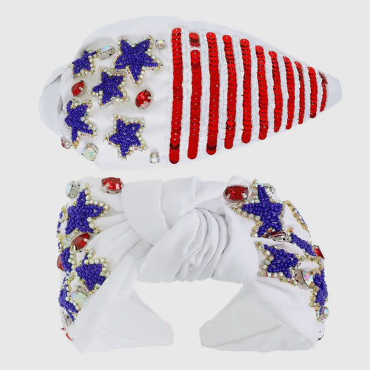 Patriotic USA Flag Headband