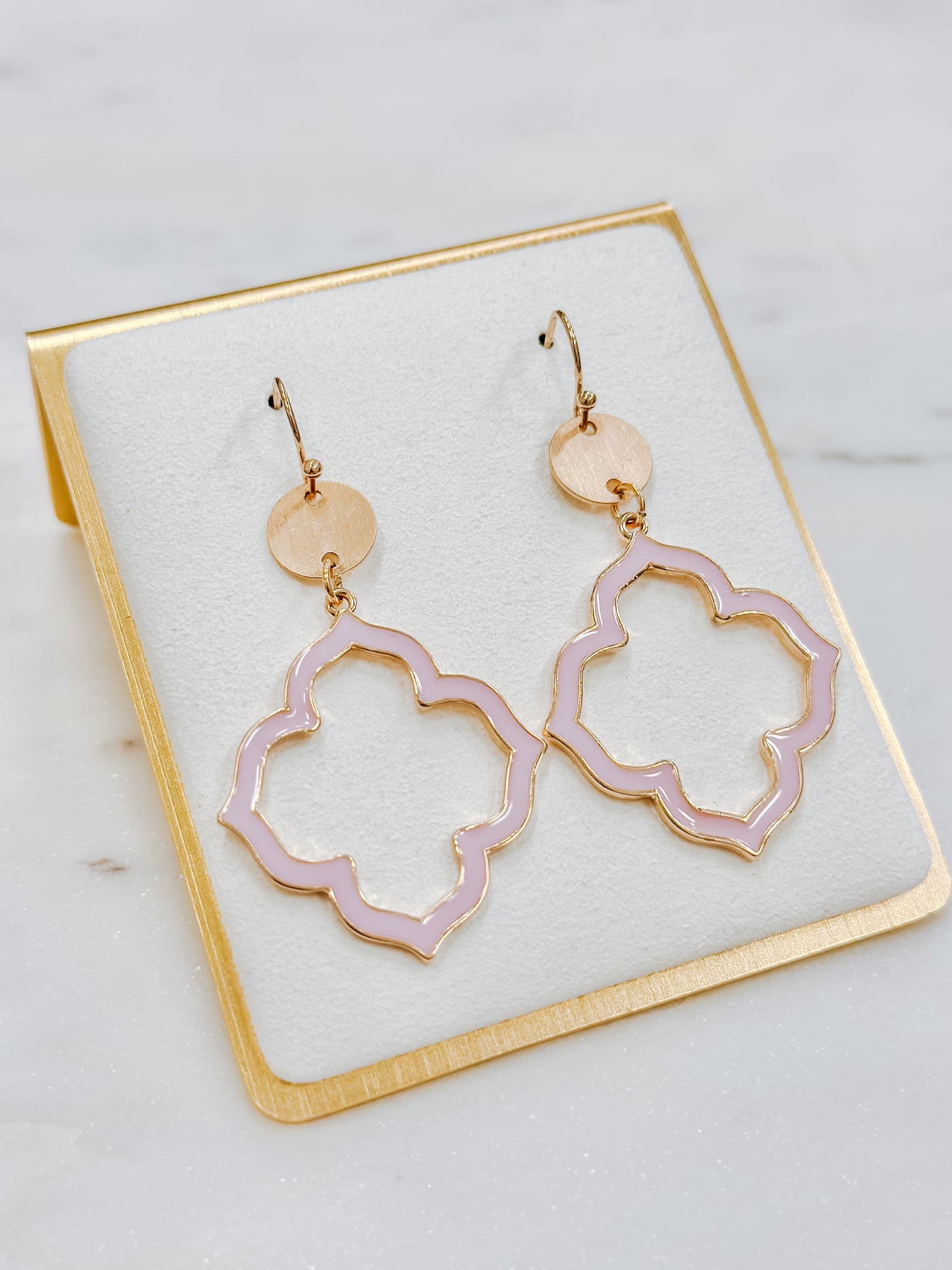 The Zoey Quatrefoil Earrings