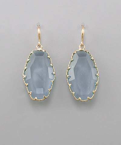 Vintage Crystal Drop Earrings