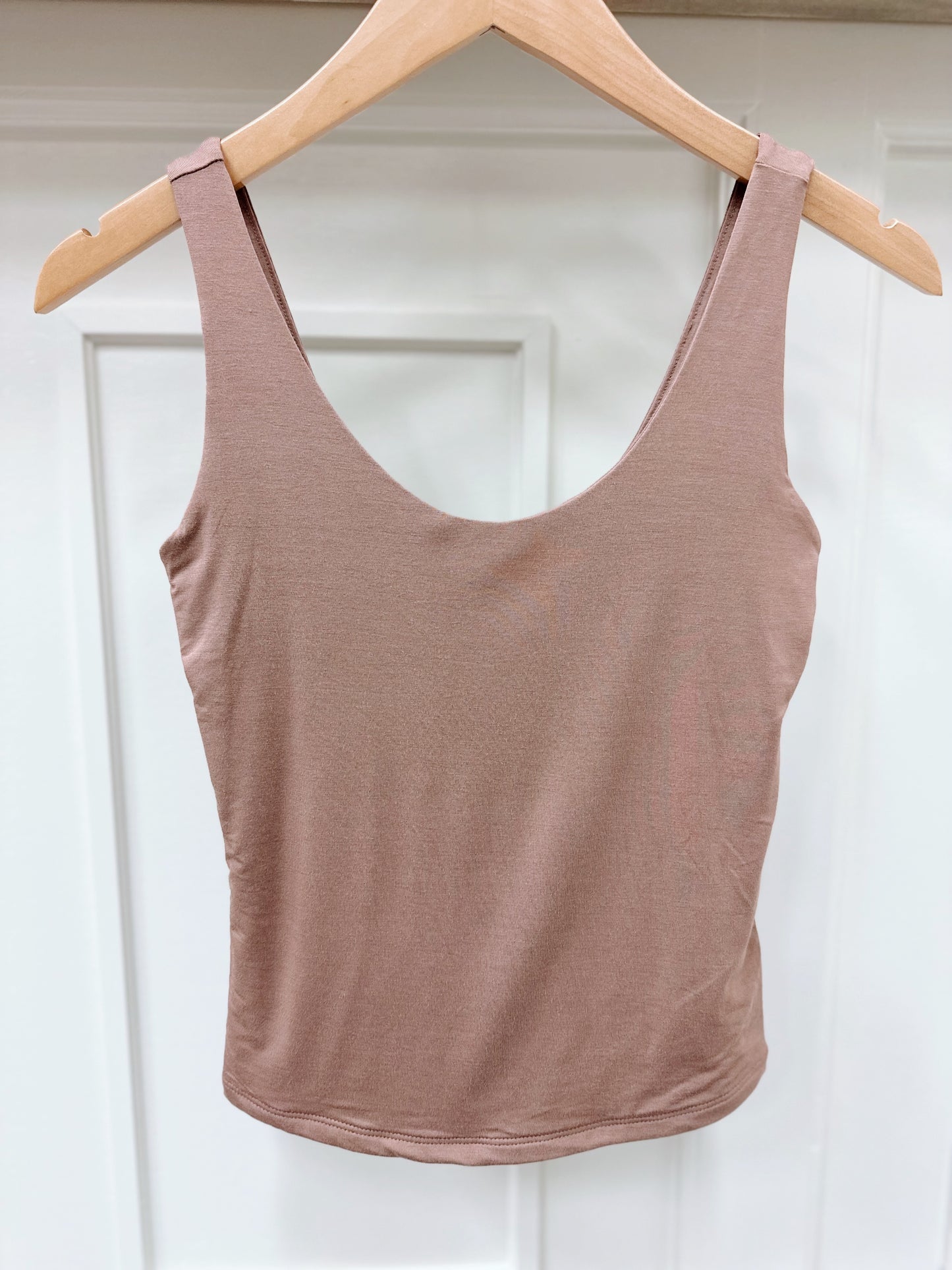 Scoop Neck Jersey Tank