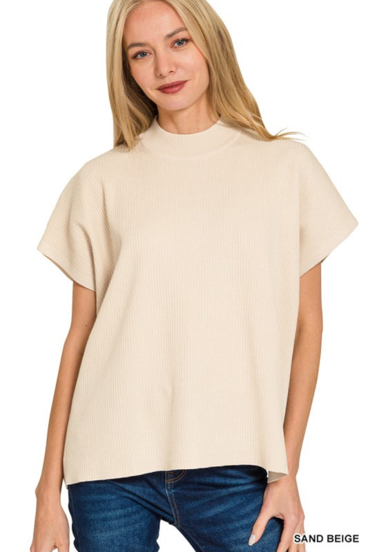 The Cozy Chic Mock Neck Sweater