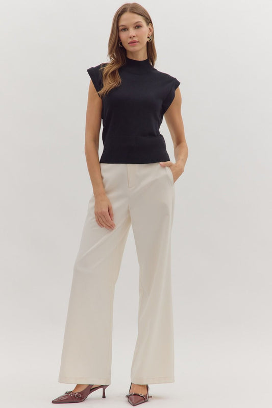 The Luxe Layer Mock Neck Knit