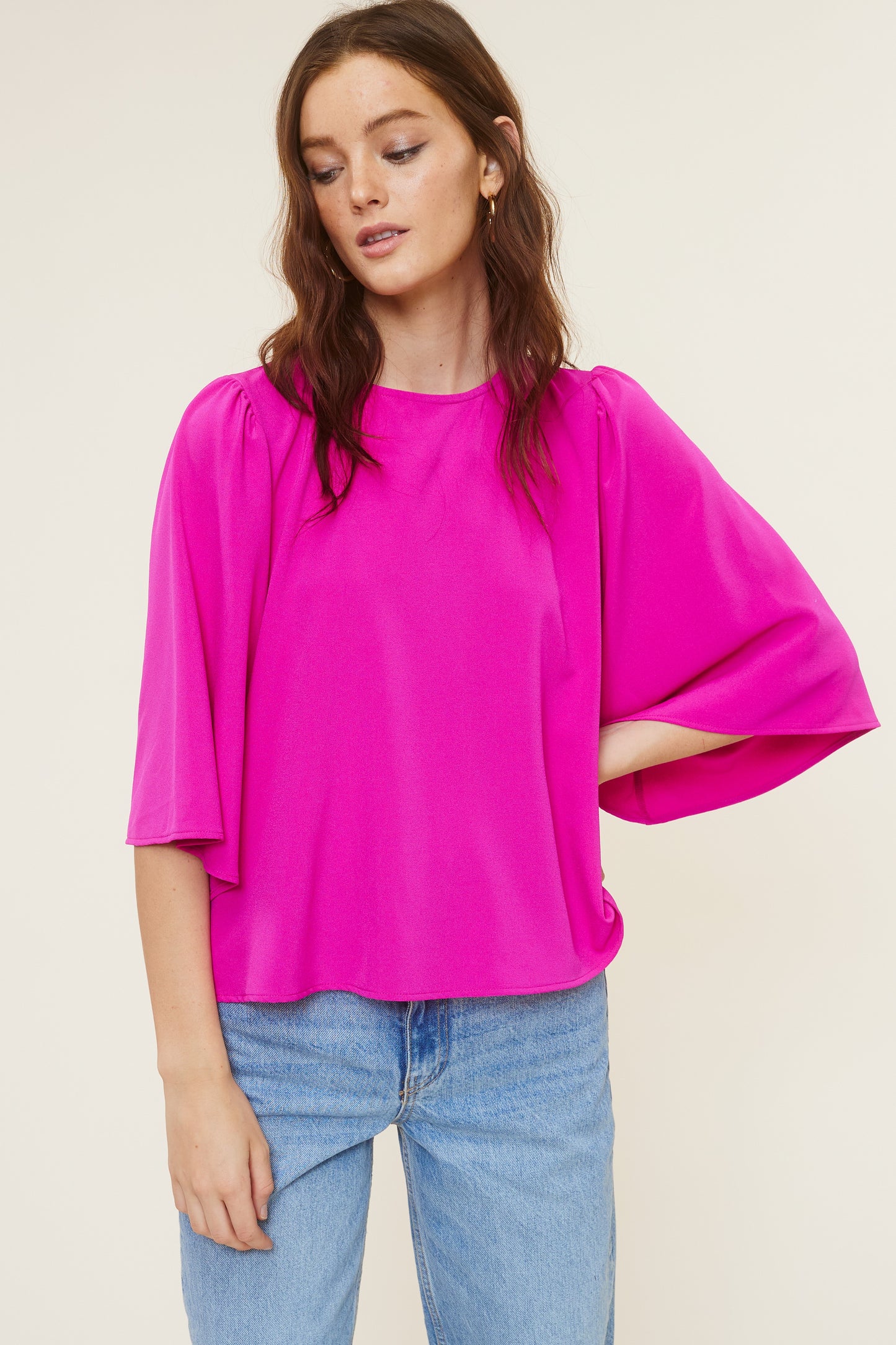 Flowy Sleeve Blouse