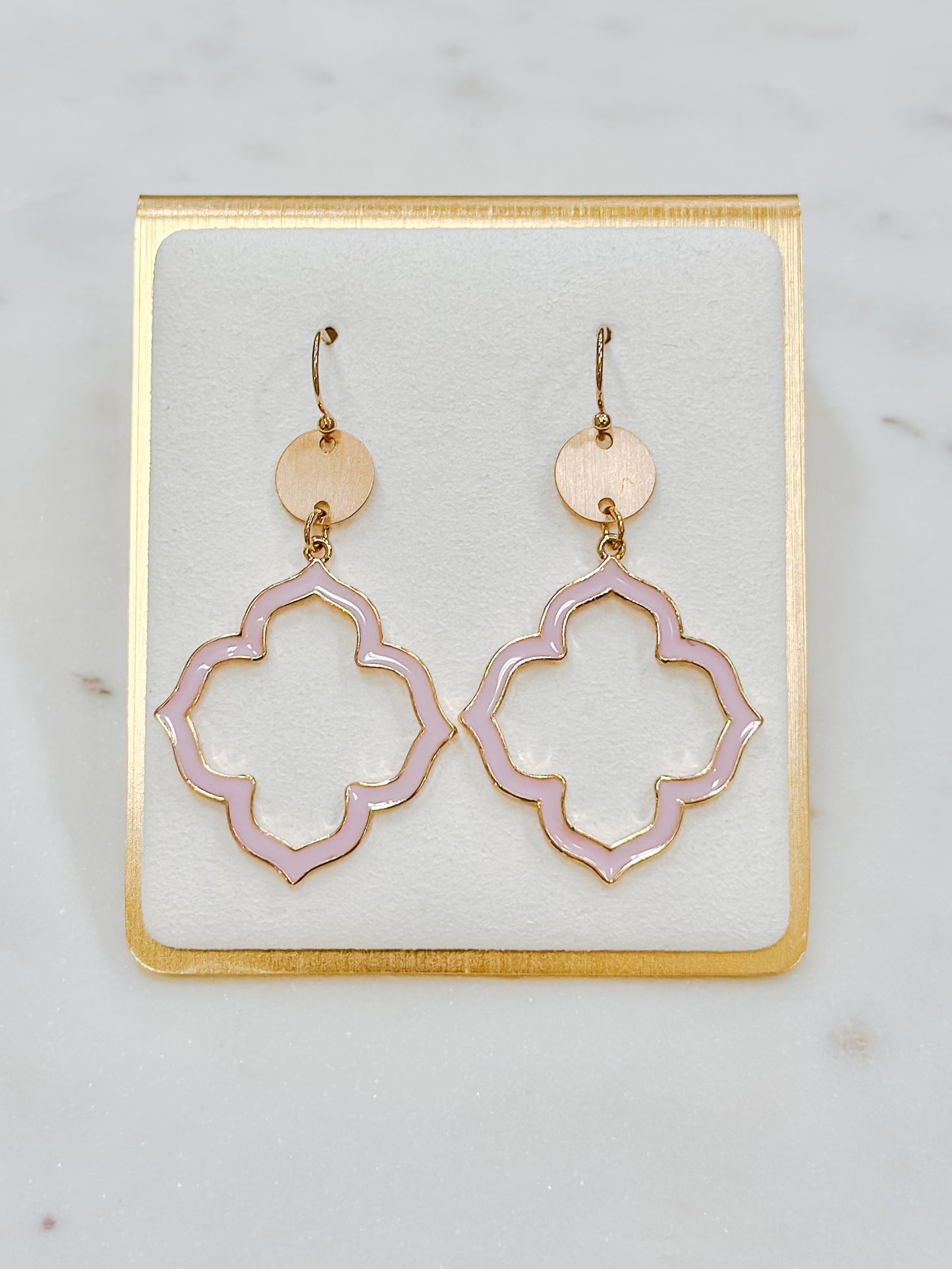 The Zoey Quatrefoil Earrings