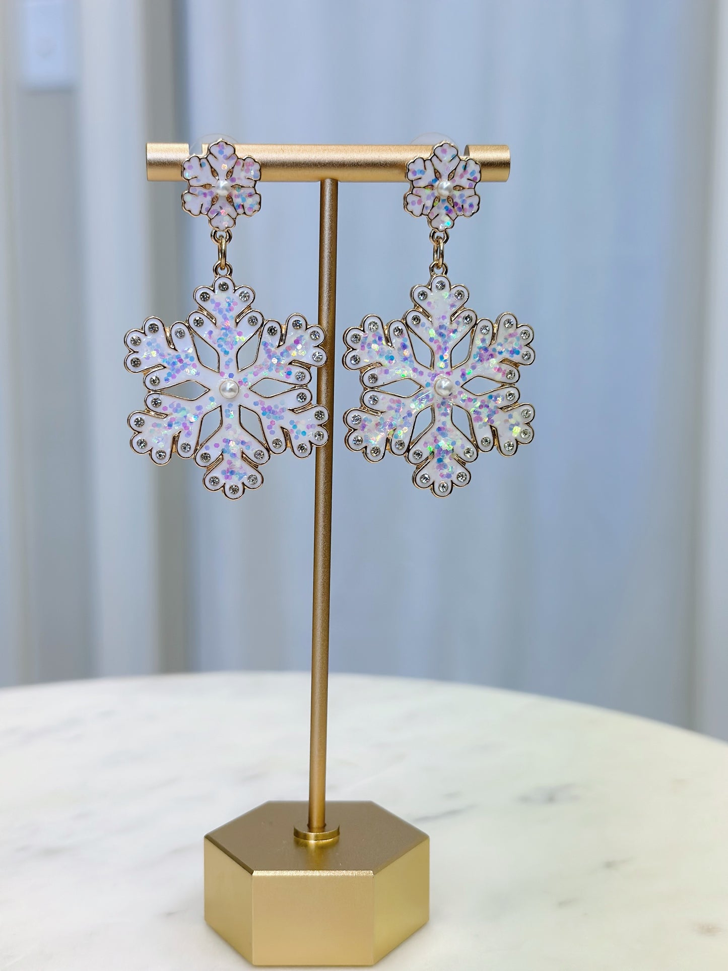 Winter Snowflake Earrings