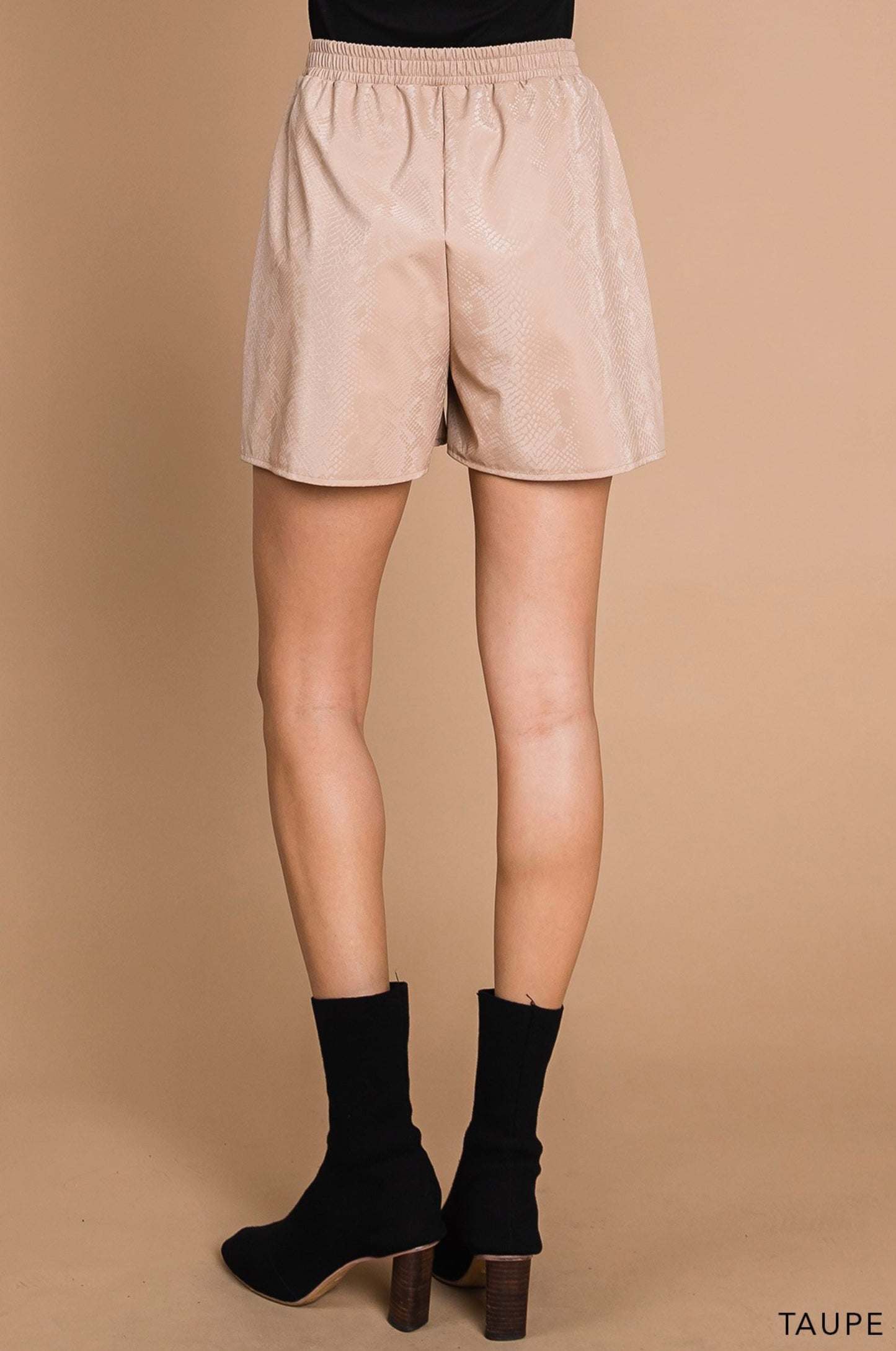 Sydney Faux Leather Shorts