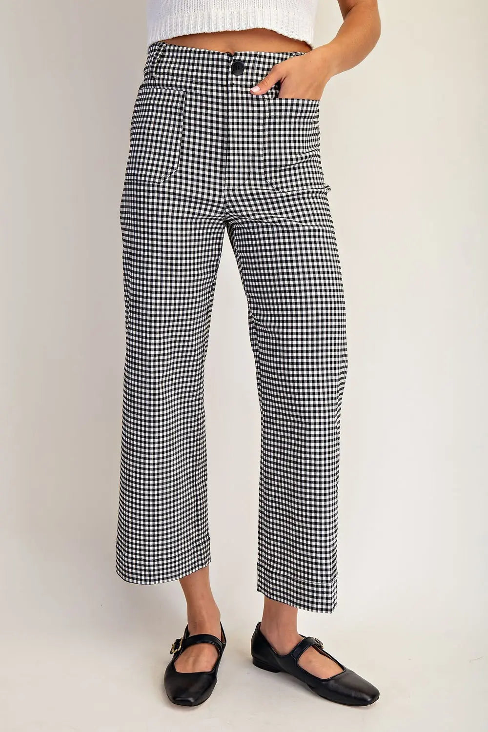 The Parker Gingham Pants