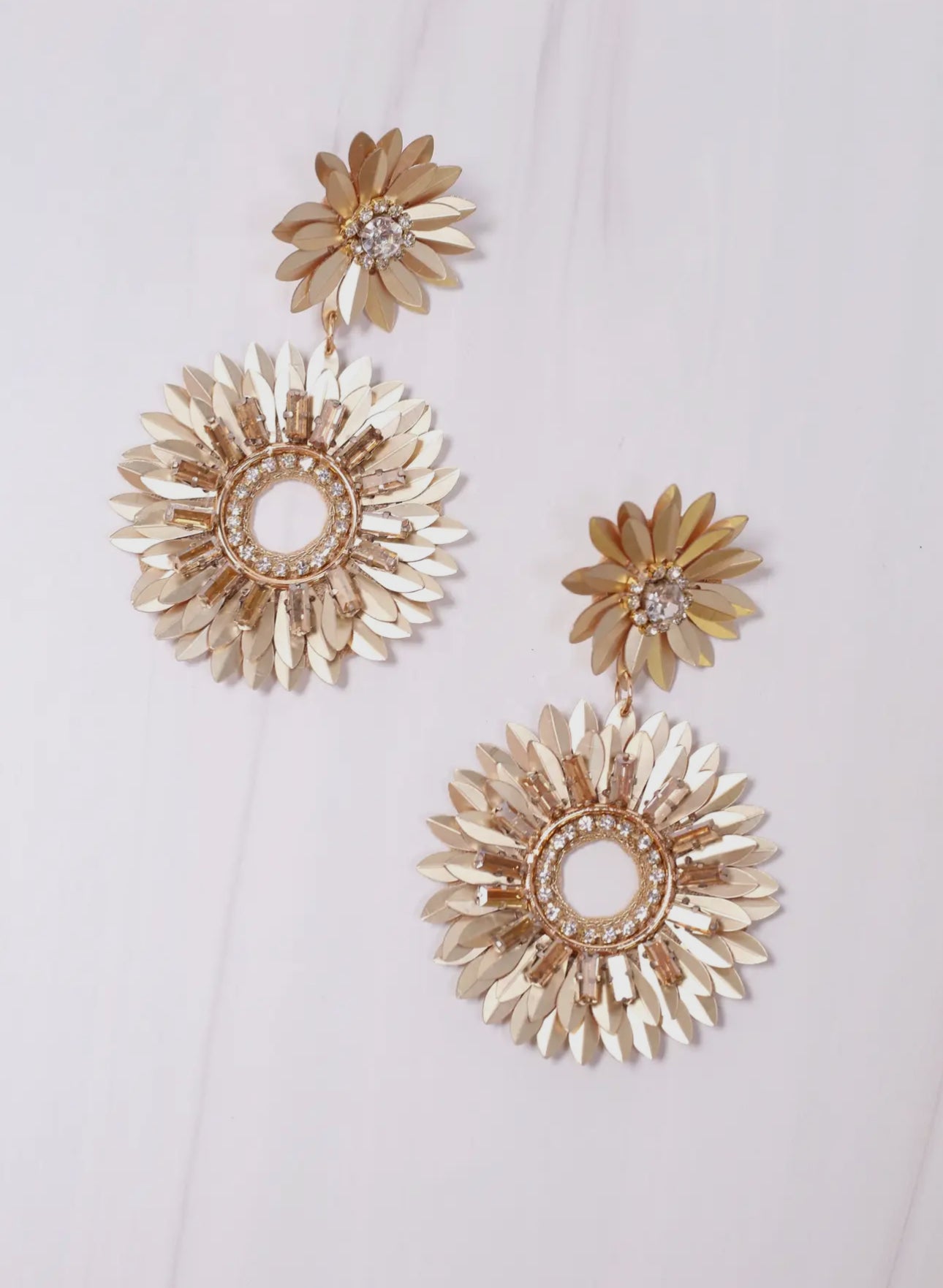 Mirabel Embellished Drop Earrings