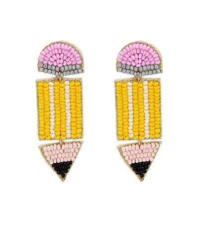 Teacher Pencil Earrings