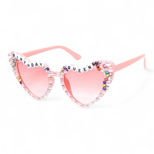 "Royalty" Embellished Birthday Themed Sunglasses