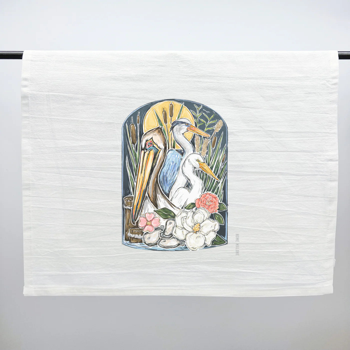 Southern Marshland Tea Towel