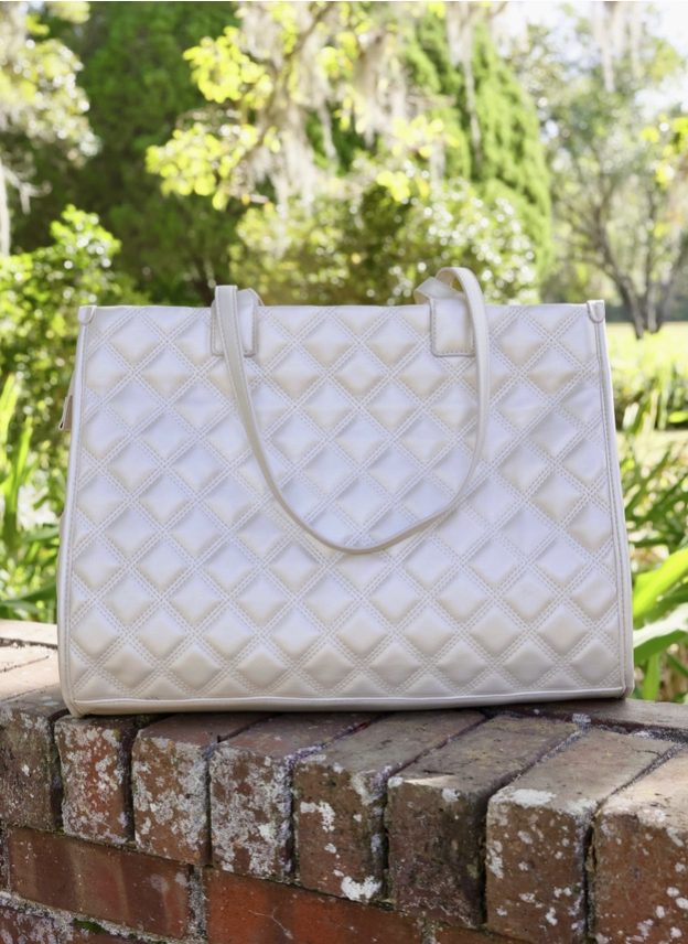 Shane Tote Pearl Quilted