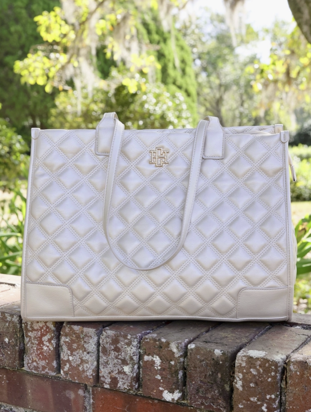 Shane Tote Pearl Quilted