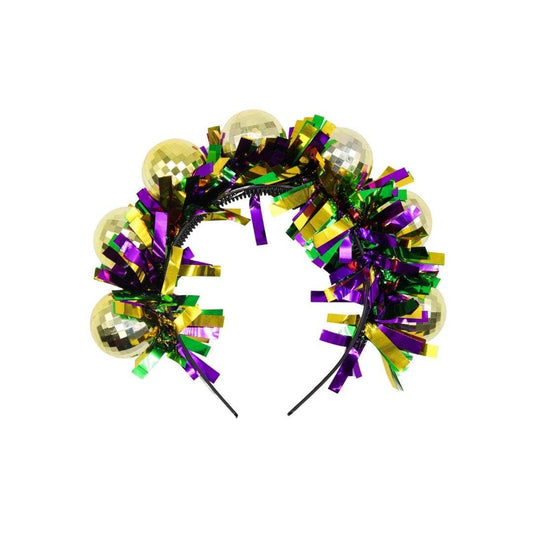 Mardi Gras Discoball Headband