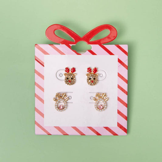 Rudolph Earring Set