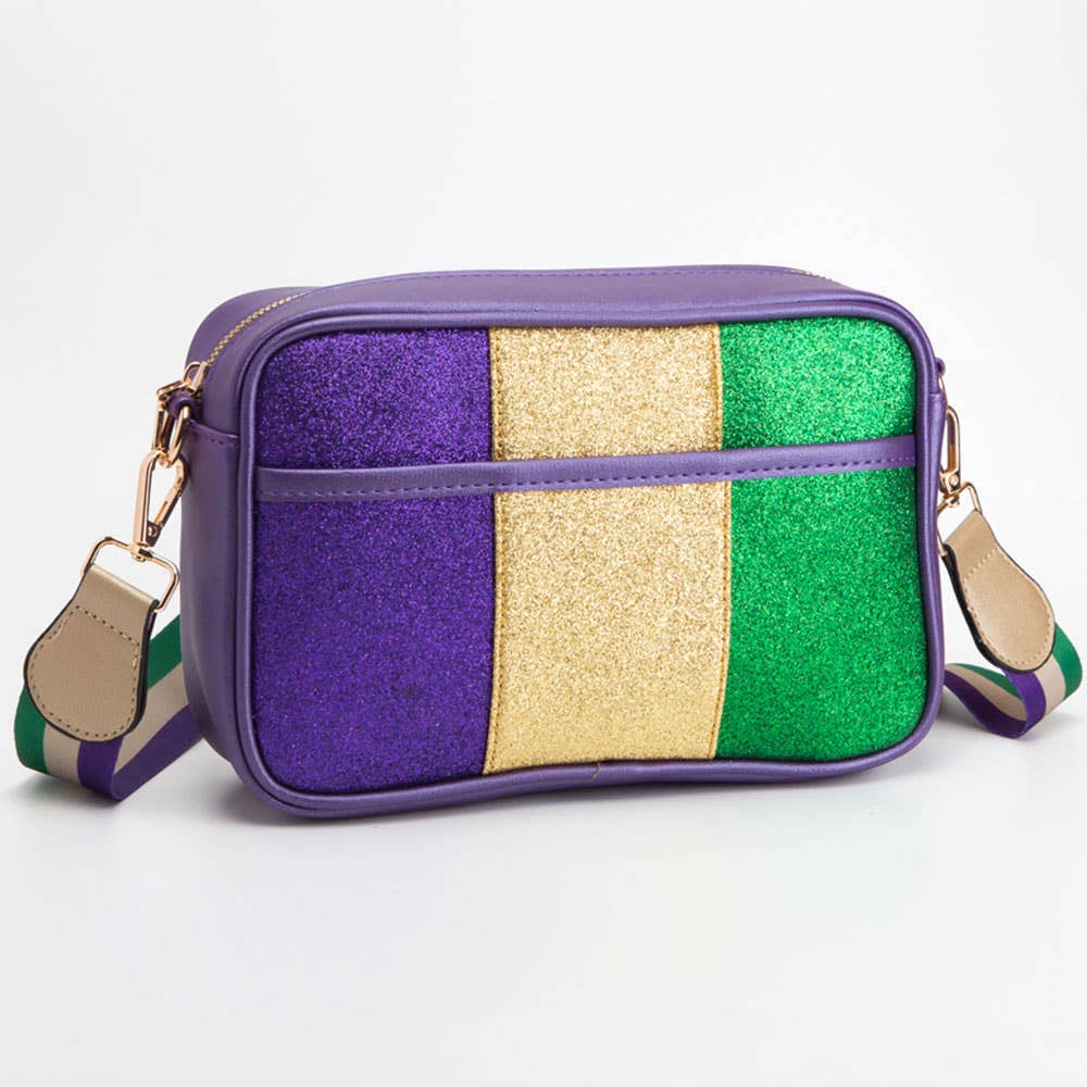 Mardi Gras Crossbody Bag
