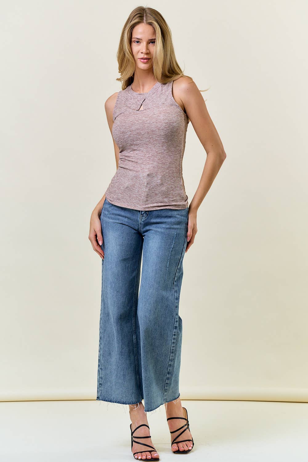 The Subtle Cut Rib Tank