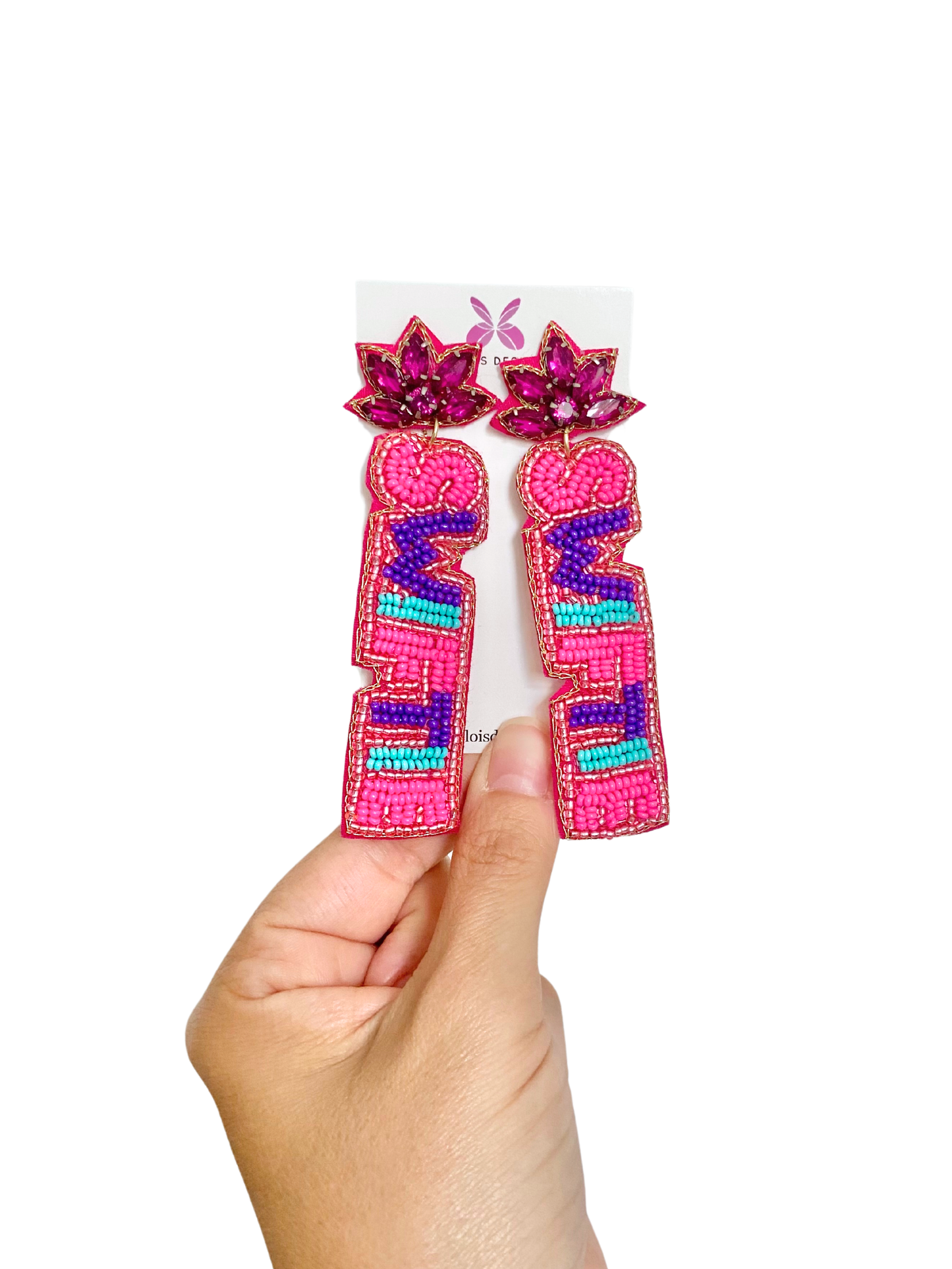 Pink Swiftie Earrings - Taylor Swift