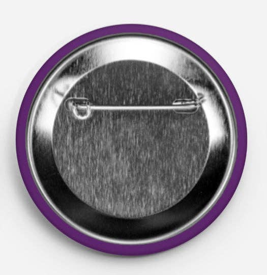 Tiger Bait - Purple - Game Day Button