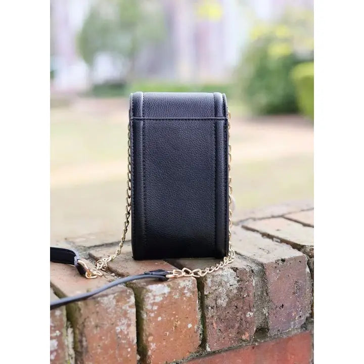 Paige Cell Phone Crossbody Black