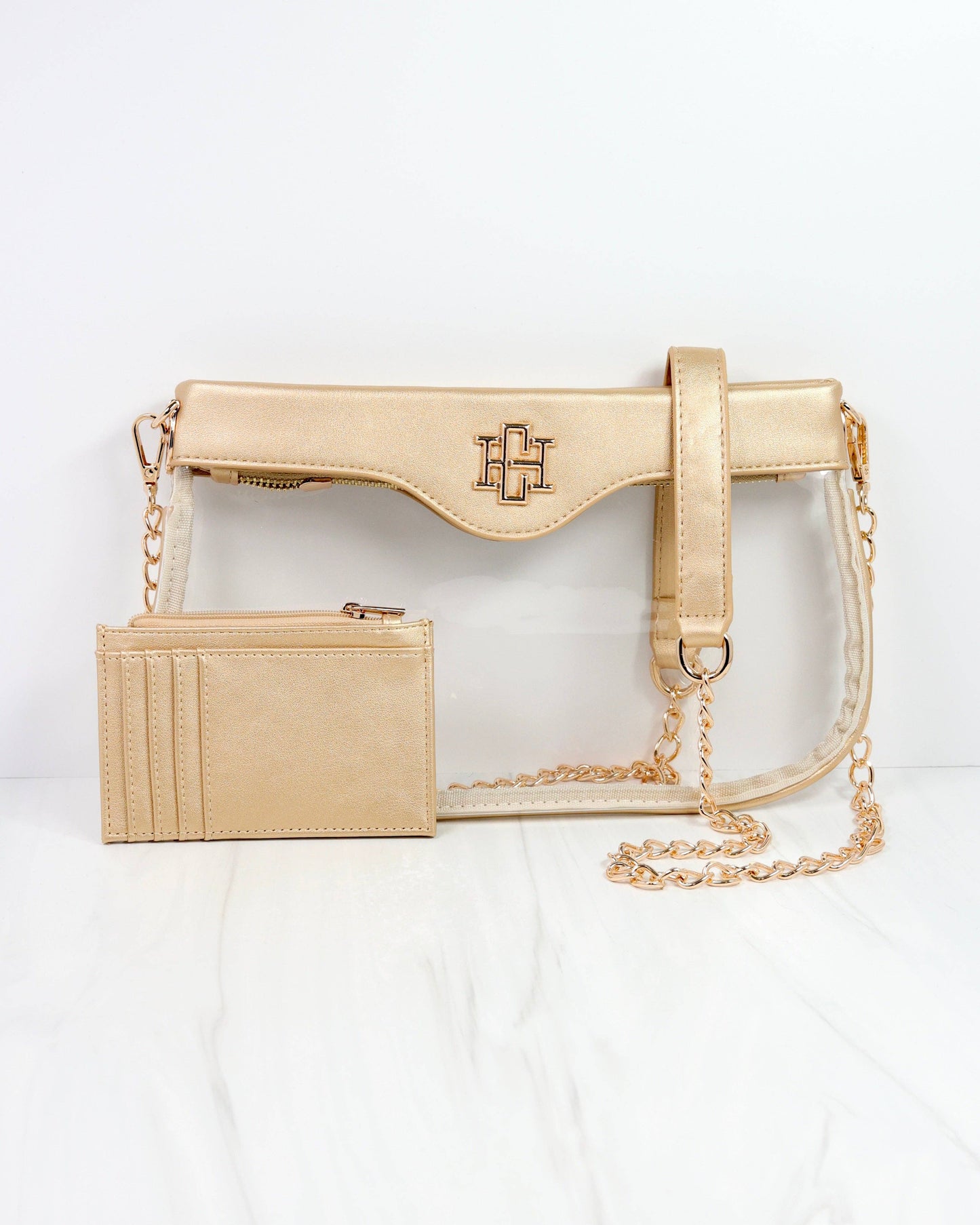 Molly Zip Card Holder GOLD