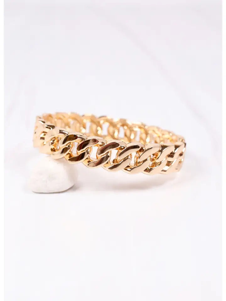 Bassano Cuff Bracelet Gold