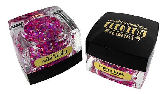Party Pink Bolt Balm Chunky Glitter Gel