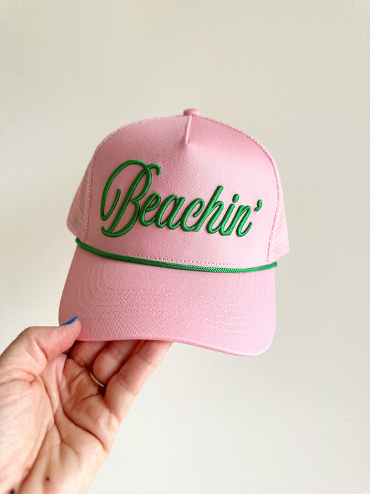 Beachin' Vintage Trucker Hat